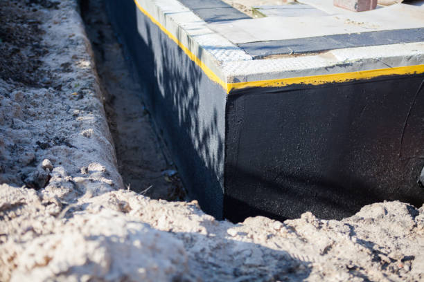 Professional Waterproofing technician working in Lebanon, IN
